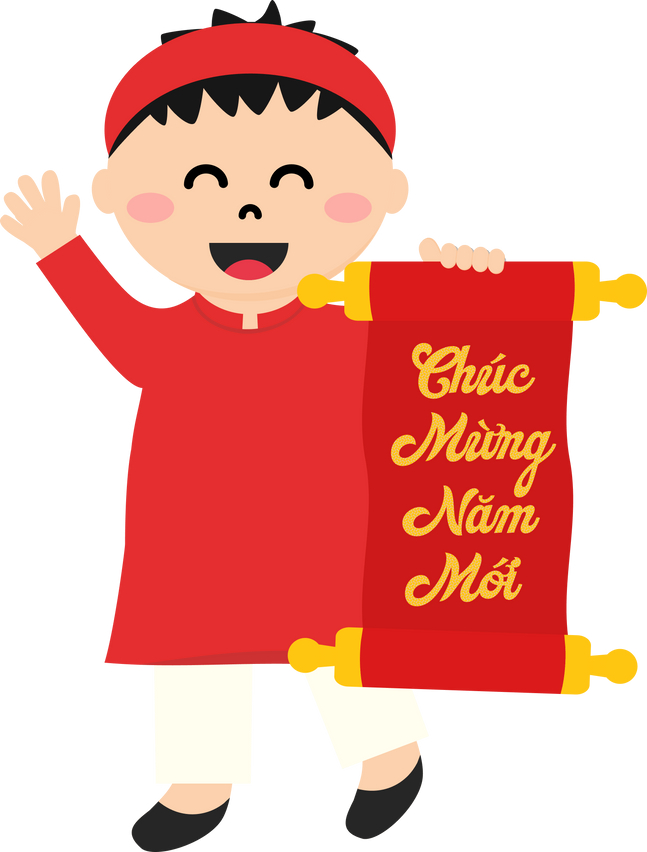 Happy Lunar New Year, Vietnamese People Happy New Year